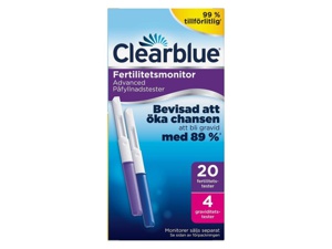 Clearblue Advanced testpinner fertilitet 24 stk produktbilde