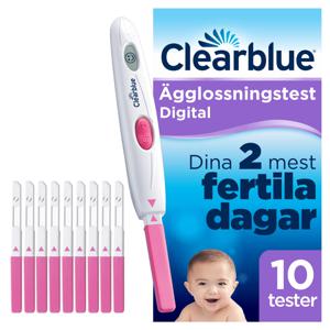 Clearblue Digitalt Ägglossningstest 1 Hållare & 10 tester