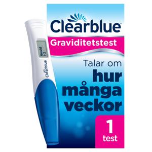 Clearblue Digital Graviditetstest med veckoindikator 1 st produkt bild