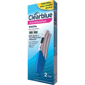 Clearblue Pregnancy Test With Weeks Indicator 2Ct produktbillede