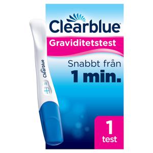 Clearblue Snabb Detektion Graviditetstest 1 st produkt bild