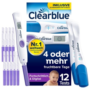 CLEARBLUE Ovulation u.Schwangerschaftstest Kombip. Produktbild
