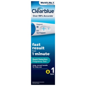 Clearblue Pregnancy Test with Colour Change Tip product image