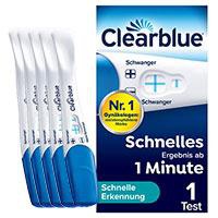 Clearblue Schwangerschaftstest Frühe Erkennung 5 St Test Produktbild