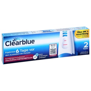Clearblue Ultra Frühtest FORTSCHRITTLICH 2 St Test Produktbild