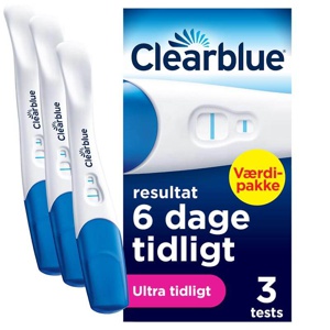 Clearblue Ultra Tidligt graviditetstest - 3 stk produktbillede