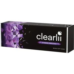 Clearlii Vitamin Enriched Endagslinser 30 pk -2,50 produktbilde