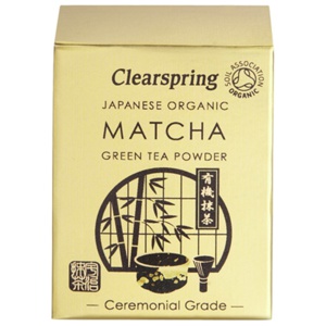 Clearspring Matcha grøn te pulver Ø 30g. (Guld pk) produktbillede