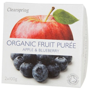 Clearspring Frugtpuré Økologisk 200 g   Æble produktbillede