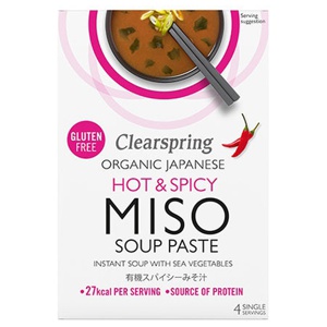 Instant Miso Soup hot & spicy Ø produktbillede