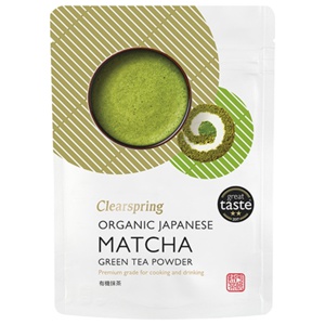Clearspring Matcha grøn te pulver Ø - 40 gram produktbillede