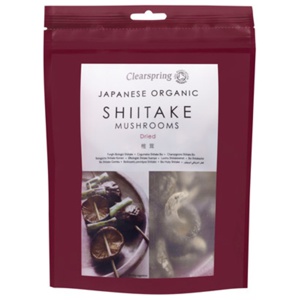 Clearspring Shitake svampe Ø 50 g produktbillede