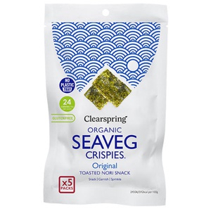 Clearspring Tang Chips Økologisk   Seaveg Crispies produktbillede
