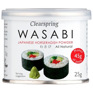 Clearspring Wasabipulver   25 g produktbillede