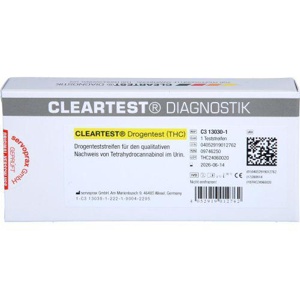 CLEARTEST Drogentest THC Teststreifen Produktbild