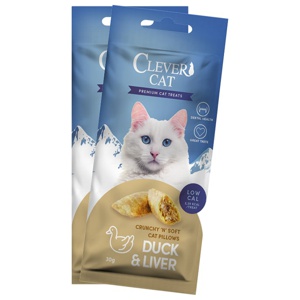 Clever Cat Pillows Duck & Liver 30 g produkt bild
