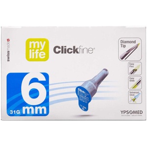 Clickfine Penkanyle 0,25 x 6,0 mm produktbillede