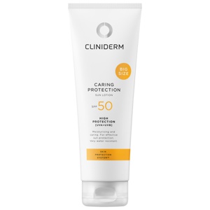 Cliniderm Caring Protection Sun Lotion SPF50 250 ml produktbilde