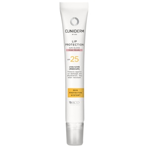 Cliniderm Sun Gloss Lip Protection Pink SPF25 12 ml produktbilde