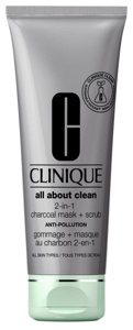 Clinique All About Clean Charcoal Mask + Scrub produktbillede