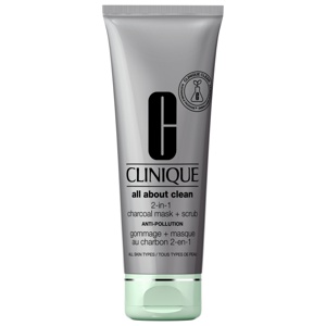 Clinique All About Clean Charcoal Mask + Scrub Anti-Pollution 100 ml produktbilde