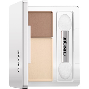 Clinique All About Shadow Duo 17 g - Ivory Bisque Bronze Satin produktbillede