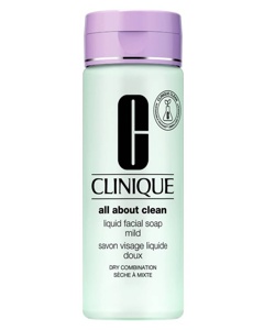 Clinique Liquid Facial Soap Mild Cleanser Dry/Combination Skin 200 ml Produktbild