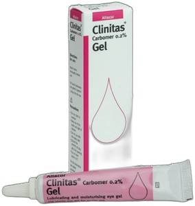 Clinitas Carbomer 0.2% Eye Gel 10g product image