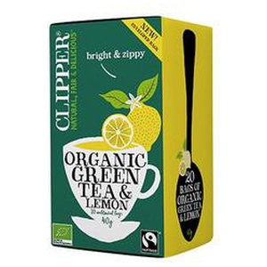 Grøn Te m. Citron Ø Clipper - 20 breve produktbillede