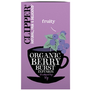 Clipper Tea Organic Berry Burst, 20 påsar produkt bild