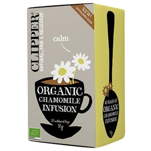Clipper Tea Chamomile ØKO 20 poser produktbillede