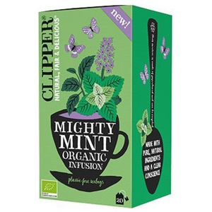 Clipper Tea Mighty Mint Infusion 20 poser produktbillede