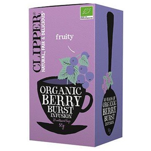 Clipper Tea Wild Berry ØKO 20 poser produktbillede
