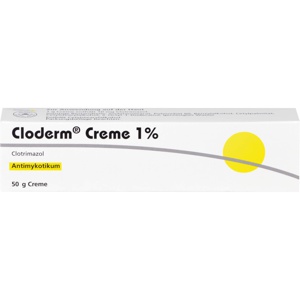 Cloderm Creme 1% 50 g Creme Produktbild