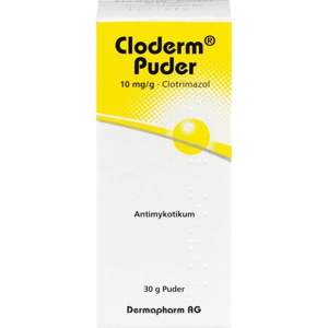 CLODERM-Puder Produktbild