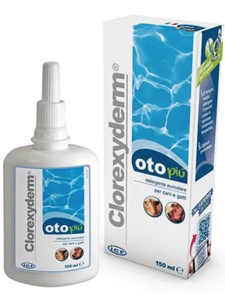 Clorexyderm oto piu ørerens 150 ml produktbilde