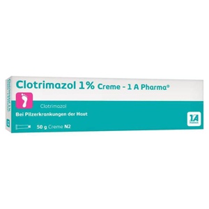 CLOTRIMAZOL 1% Creme-1A Pharma Produktbild