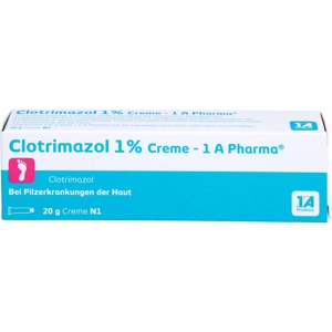 CLOTRIMAZOL-1-Creme-1A-Pharma Produktbild