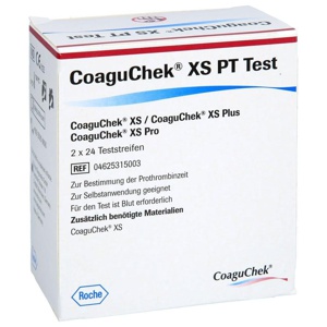 COAGUCHEK XS PT Test PST Produktbild