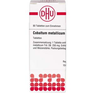 COBALTUM METALLICUM D 6 Tabletten Produktbild