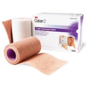 Coban 2-lags kompresjonssystem 2 ruller 1 sett produktbilde