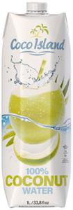 Coco Island 100% Kokosvatten, 1000 ml produkt bild