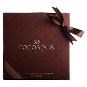 Cocosolis Luxury Coffee Scrub Box 280g produkt bild