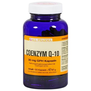 Coenzym Q10 GPH 30 mg Kapseln, 120 St Kapseln Produktbild
