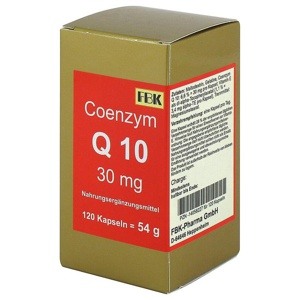 Coenzym Q10 30 mg Kapseln 120 St Kapseln Produktbild