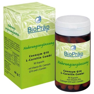 Coenzym Q10 L Carnitin Combi 30mg + 180mg Kapseln, 90 St Kapseln Produktbild