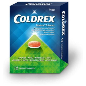 Coldrex tbl 500mg+5mg+20mg+30mg+25mg n12 toote pilt