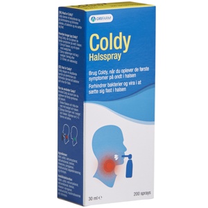 Coldy Halsspray produktbillede
