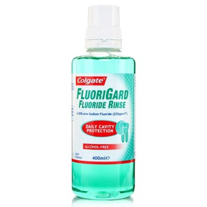 Colgate Fluorigard Fluoride Rinse Alcohol Free Mint product image