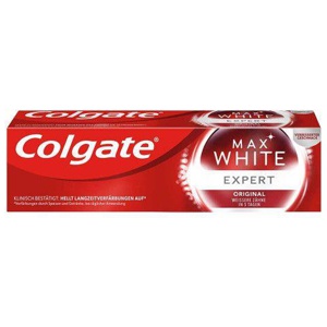 COLGATE-Max-white-Expert-white-Zahnpasta Produktbild